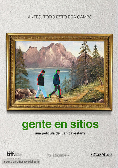 Gente en sitios - Spanish Movie Poster