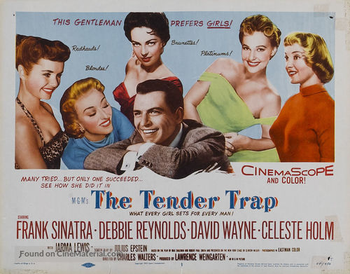 The Tender Trap - Movie Poster