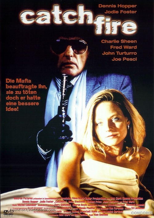 Catchfire - German DVD movie cover