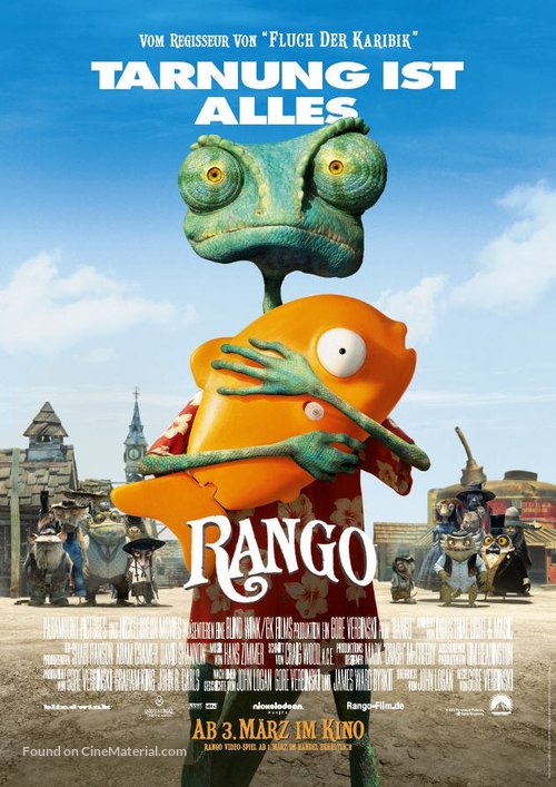 Rango - German Movie Poster