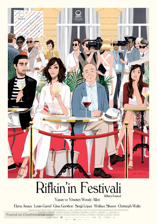 Rifkin&#039;s Festival - Turkish Movie Poster