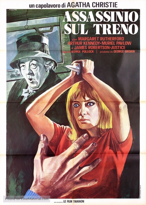Murder She Said - Italian Movie Poster