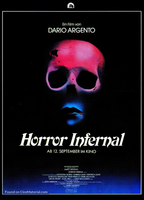 Inferno - German Advance movie poster