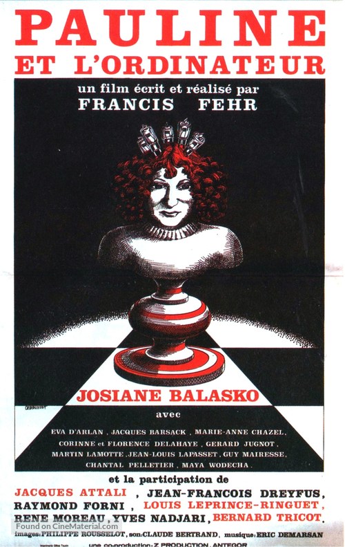 Pauline et l&#039;ordinateur - French Movie Poster