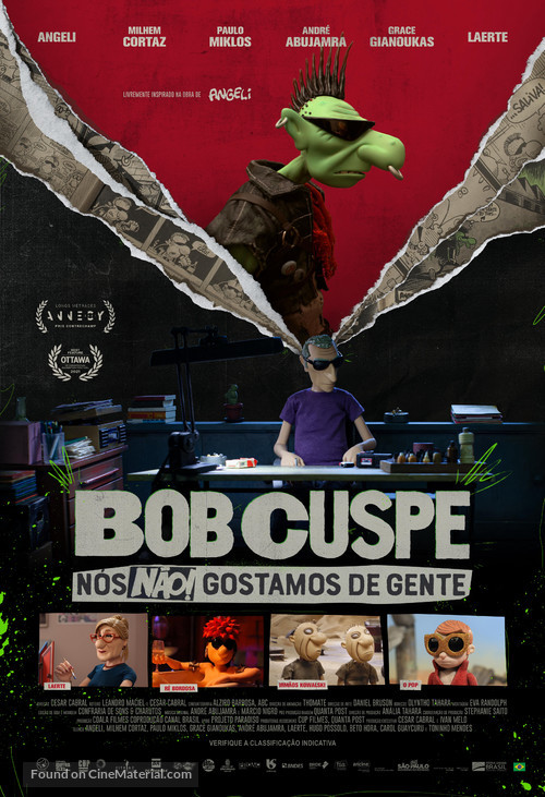 Bob Spit: We Do Not Like People - Brazilian Movie Poster