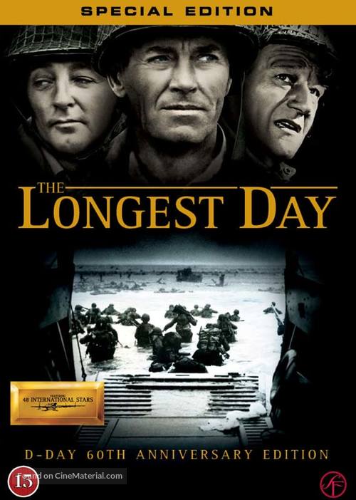 The Longest Day - Danish DVD movie cover