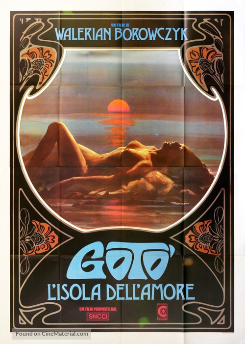 Goto, l&#039;&icirc;le d&#039;amour - Italian Movie Poster