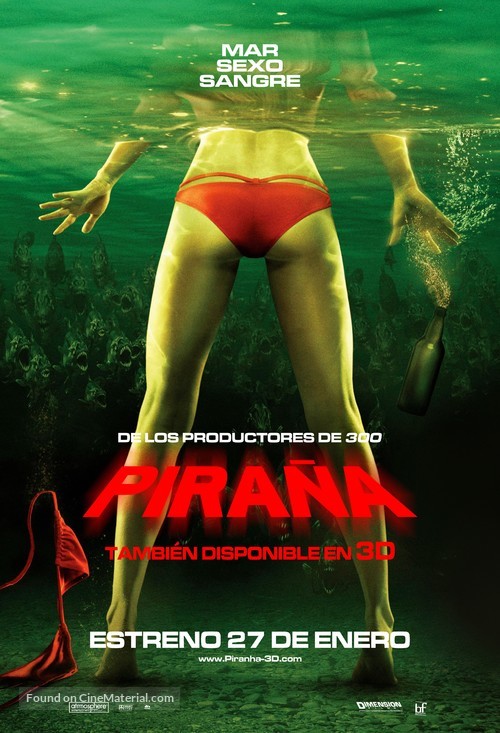 Piranha - Chilean Movie Poster