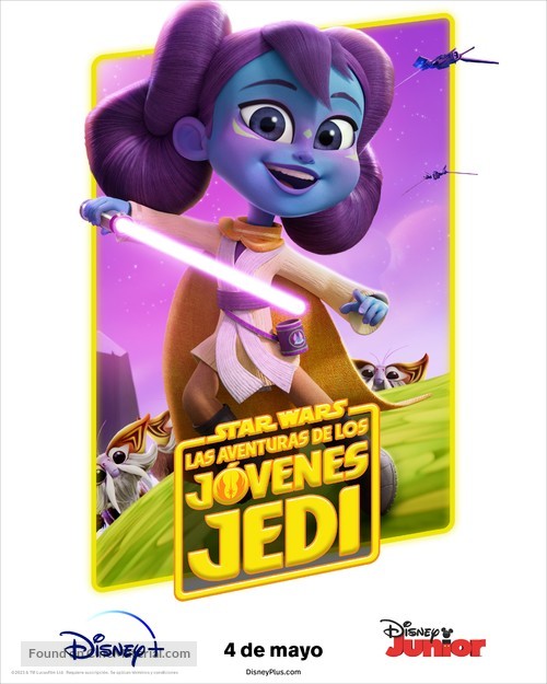 &quot;Star Wars: Young Jedi Adventures&quot; - Spanish Movie Poster