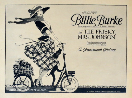 The Frisky Mrs. Johnson - Movie Poster