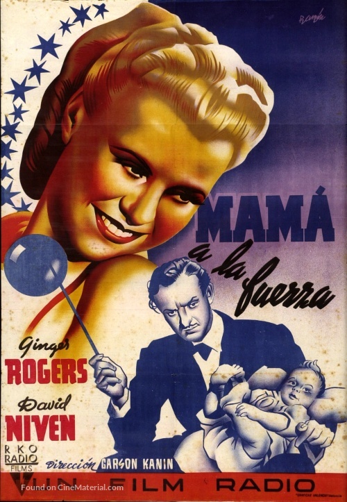 Bachelor Mother - Spanish Movie Poster