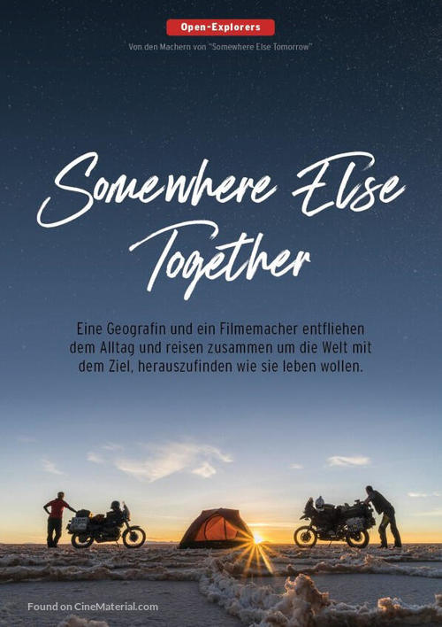 Somewhere Else Together - German Movie Poster