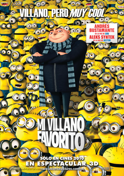 Despicable Me - Mexican Movie Poster