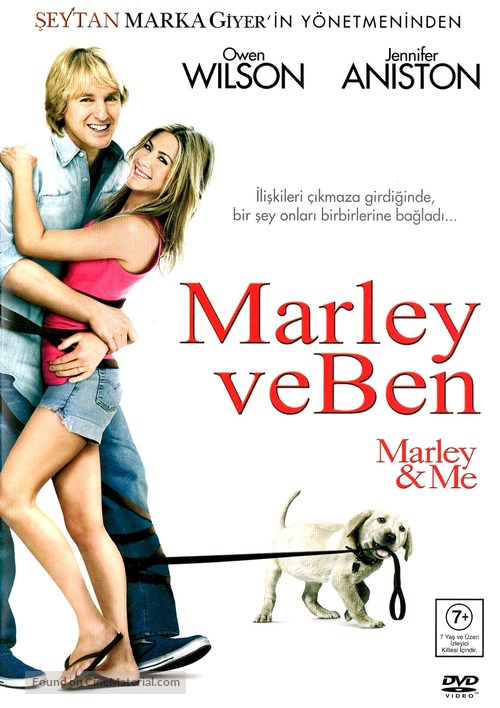 Marley &amp; Me - Turkish Movie Cover