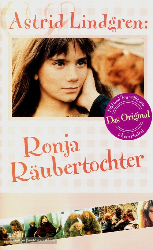 Ronja R&ouml;vardotter - German VHS movie cover