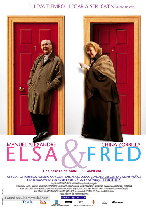 Elsa y Fred - Spanish Movie Poster