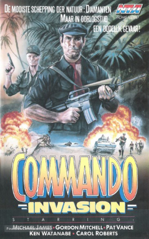 Commando Invasion - Dutch Movie Cover