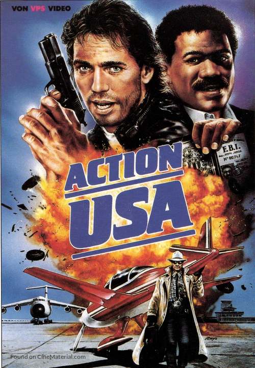 Action U.S.A. - German Movie Cover
