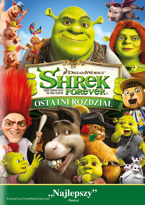 Shrek Forever After - Polish Movie Cover