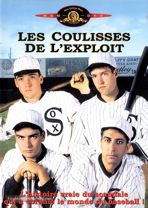 Eight Men Out - French DVD movie cover