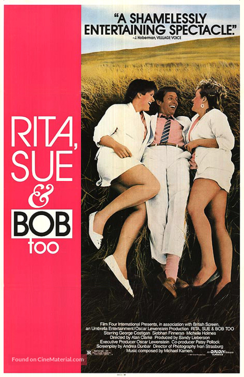 Rita, Sue and Bob Too - British Movie Poster