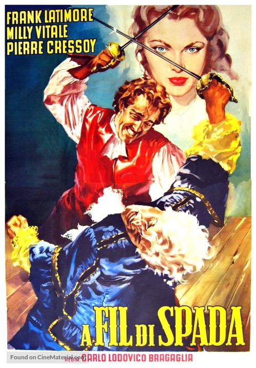 A fil di spada - Italian Movie Poster
