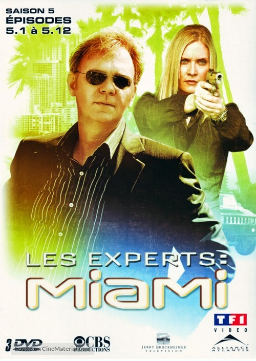 &quot;CSI: Miami&quot; - French Movie Cover