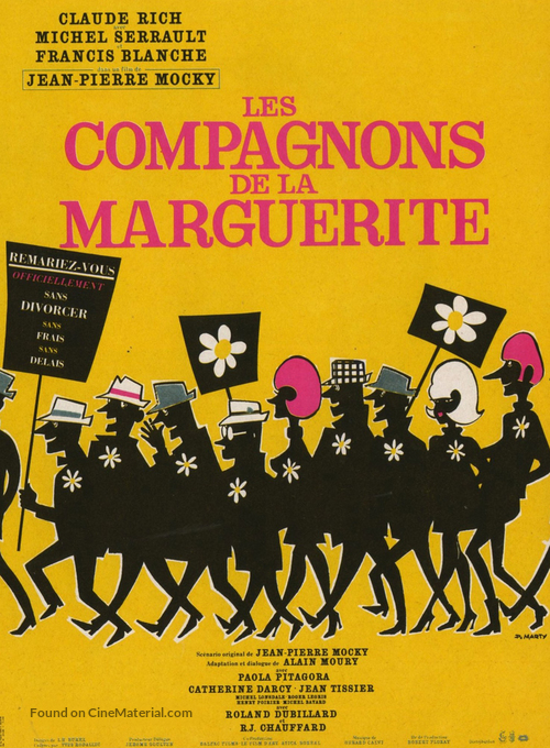 Les compagnons de la marguerite - French Movie Poster