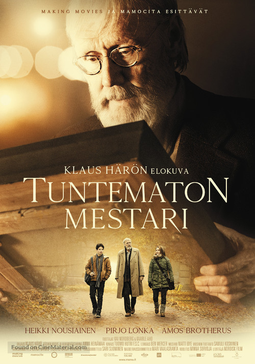 Tuntematon mestari - Finnish Movie Poster