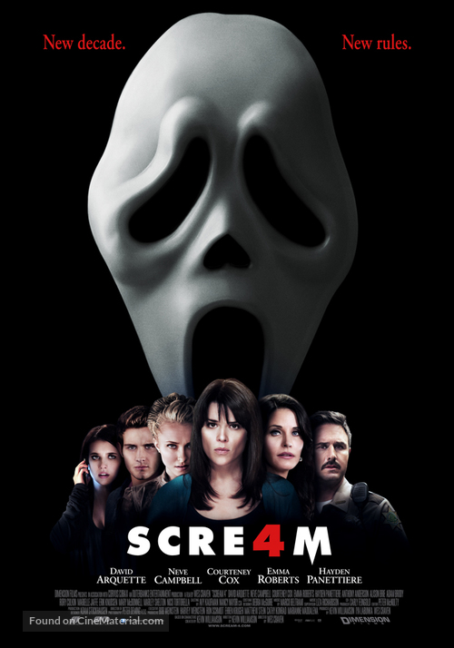 Scream 4 - Thai Movie Poster