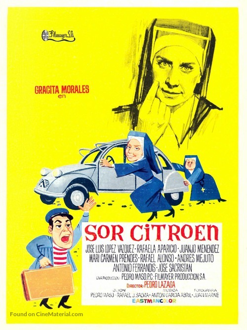 Sor Citroen - Spanish Movie Poster