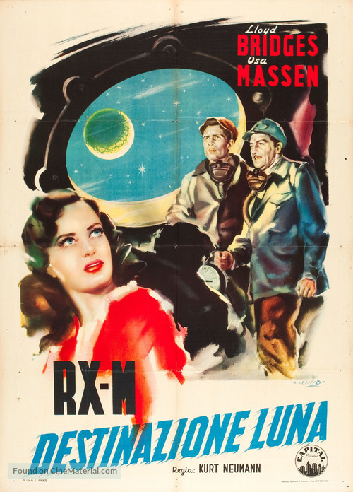 Rocketship X-M - Italian Movie Poster