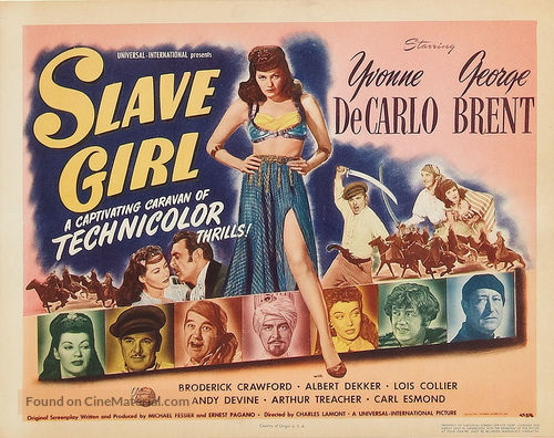Slave Girl - Movie Poster