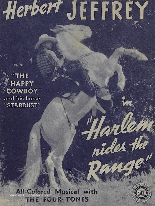 Harlem Rides the Range - poster