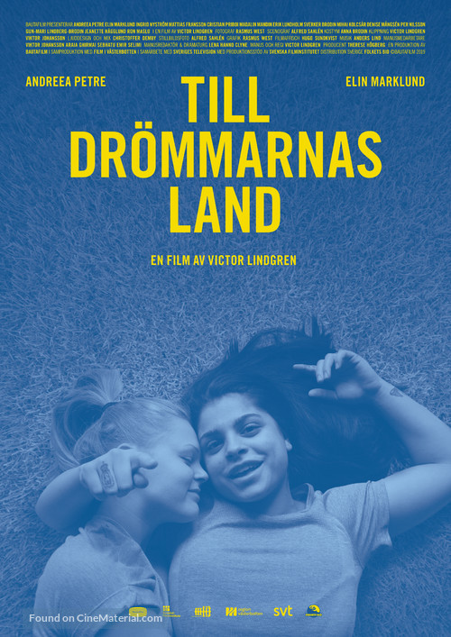 Till dr&ouml;mmarnas land - Swedish Movie Poster