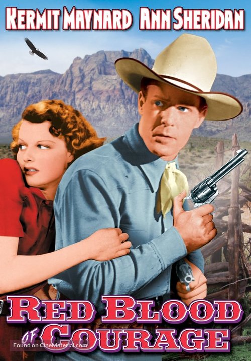 The Red Blood of Courage - DVD movie cover