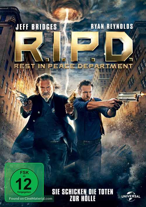 R.I.P.D. - German DVD movie cover