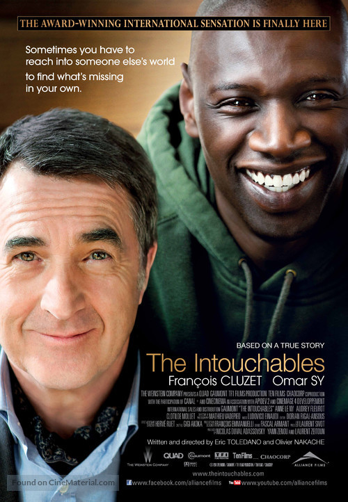 Intouchables - Canadian Movie Poster