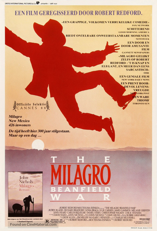 The Milagro Beanfield War - Belgian Movie Poster