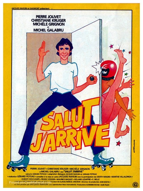 Salut... j&#039;arrive! - French Movie Poster