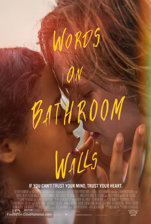 Words on Bathroom Walls - Movie Poster