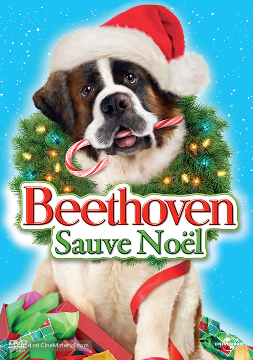 Beethoven&#039;s Christmas Adventure - French DVD movie cover