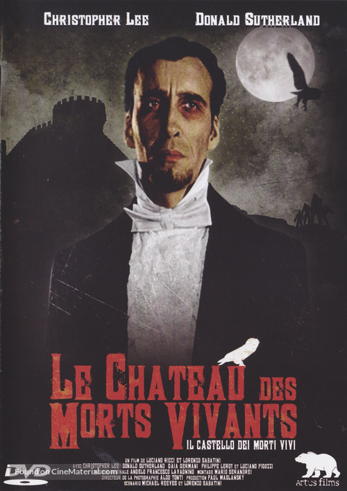 Il Castello Dei Morti Vivi 1964 French Dvd Movie Cover