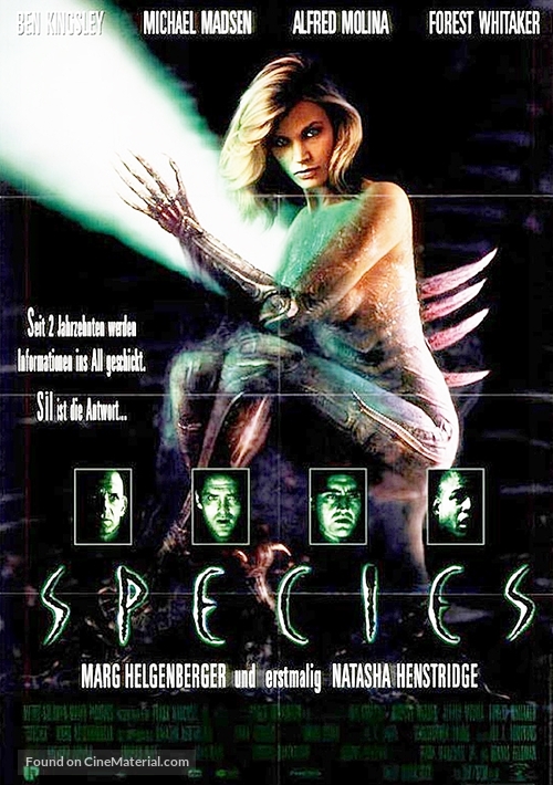 Species - German Movie Poster