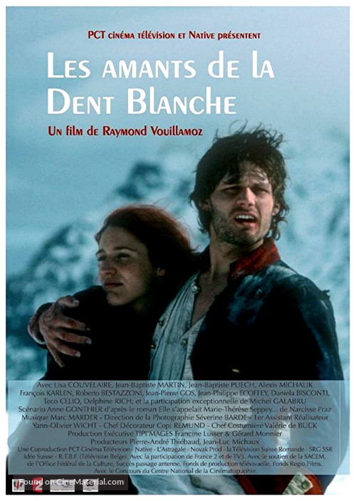 Les amants de la dent blanche - French Movie Poster