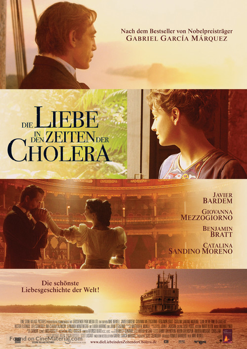 Love in the Time of Cholera - German Movie Poster