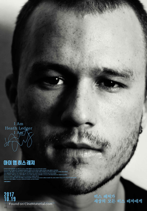 I Am Heath Ledger - South Korean Movie Poster