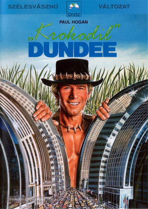 Crocodile Dundee - Hungarian Movie Cover