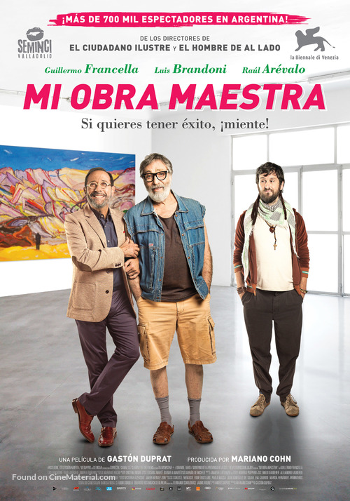 Mi obra maestra - Spanish Movie Poster