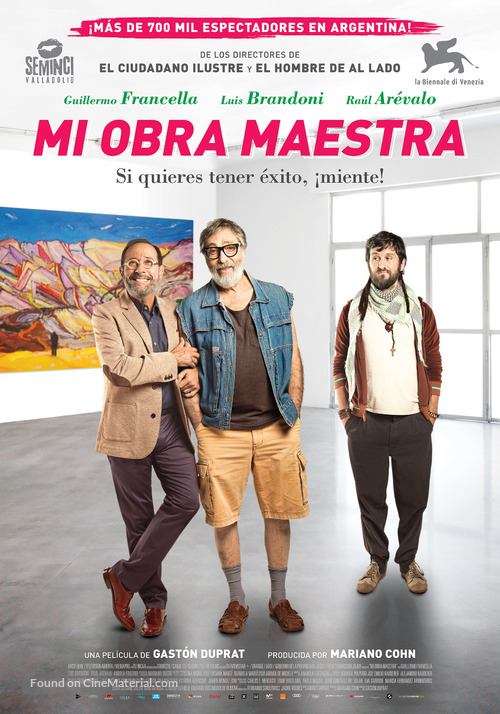 Mi obra maestra - Spanish Movie Poster
